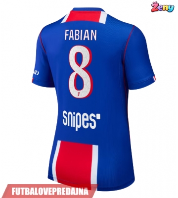 Lacne Ženy Futbalové dres Paris Saint-Germain Fabian Ruiz #8 2026-27 Krátky Rukáv - Domáci